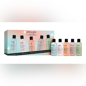 🩷💚philosophy🩷💚5-Piece Shower Gel Wishlist Gift Set/NIB